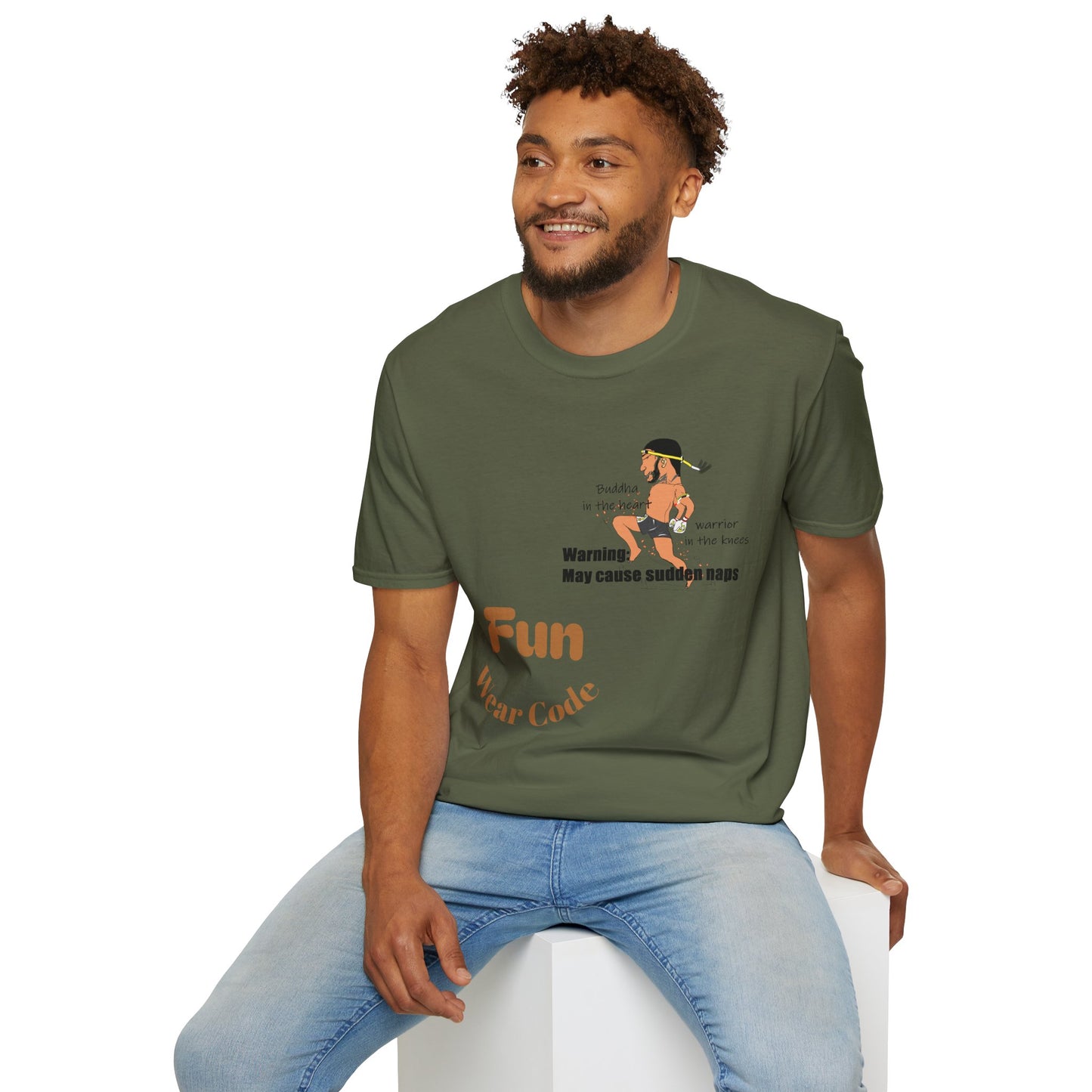 Fun Softstyle T-Shirt - Bold Playful Thai Icon Tee | FunWearCode