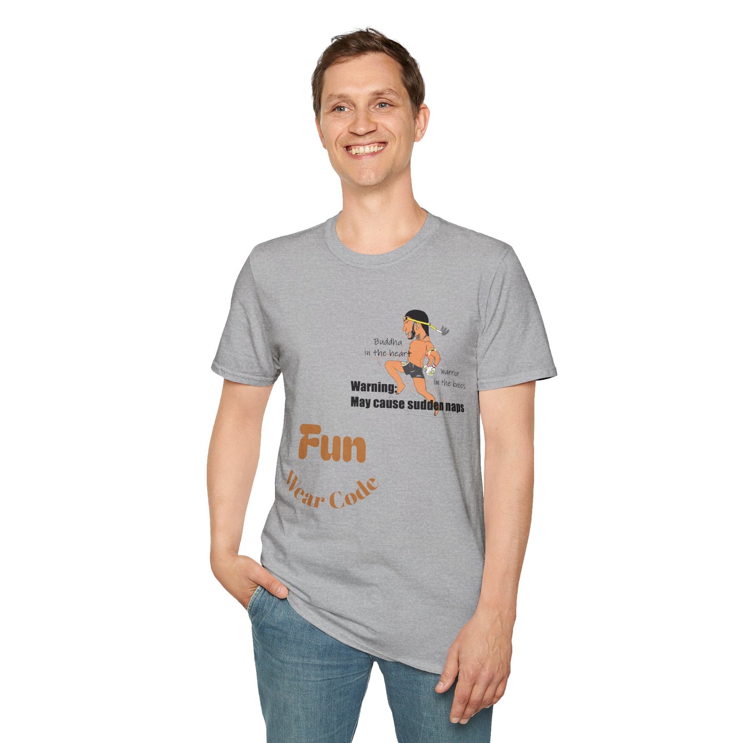 Fun Softstyle T-Shirt - Bold Playful Thai Icon Tee | FunWearCode