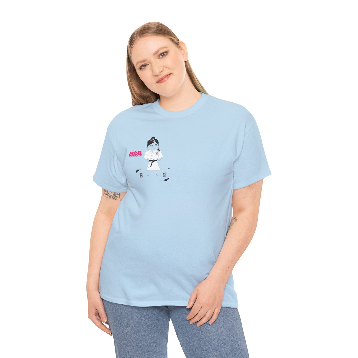 Judo Lady Tee – Comfortable Martial Arts Graphic T-Shirt | FunWearCode