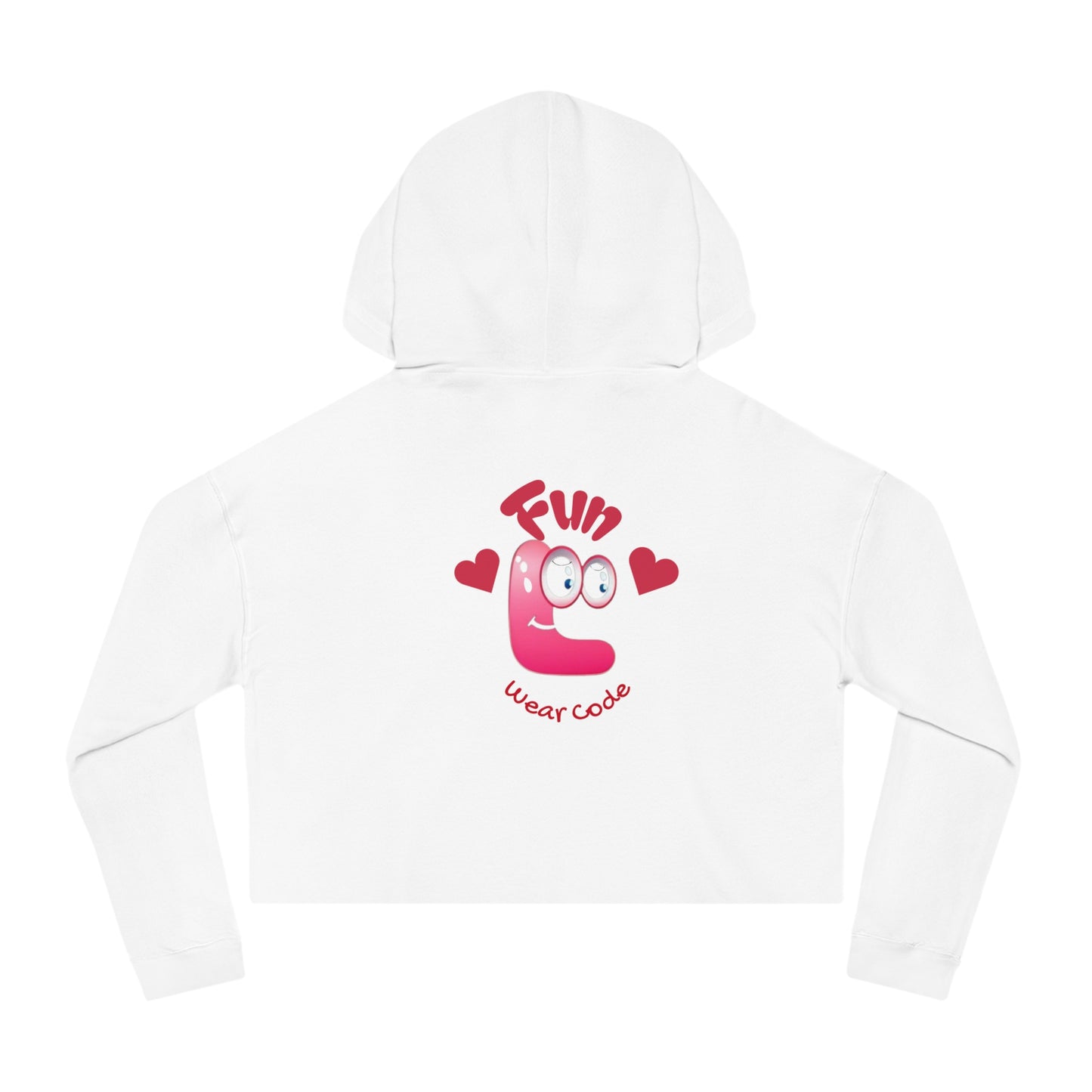 Trendy Vintage English Lady Crop Hoodie – Stylish Retro Streetwear | FunWearCode