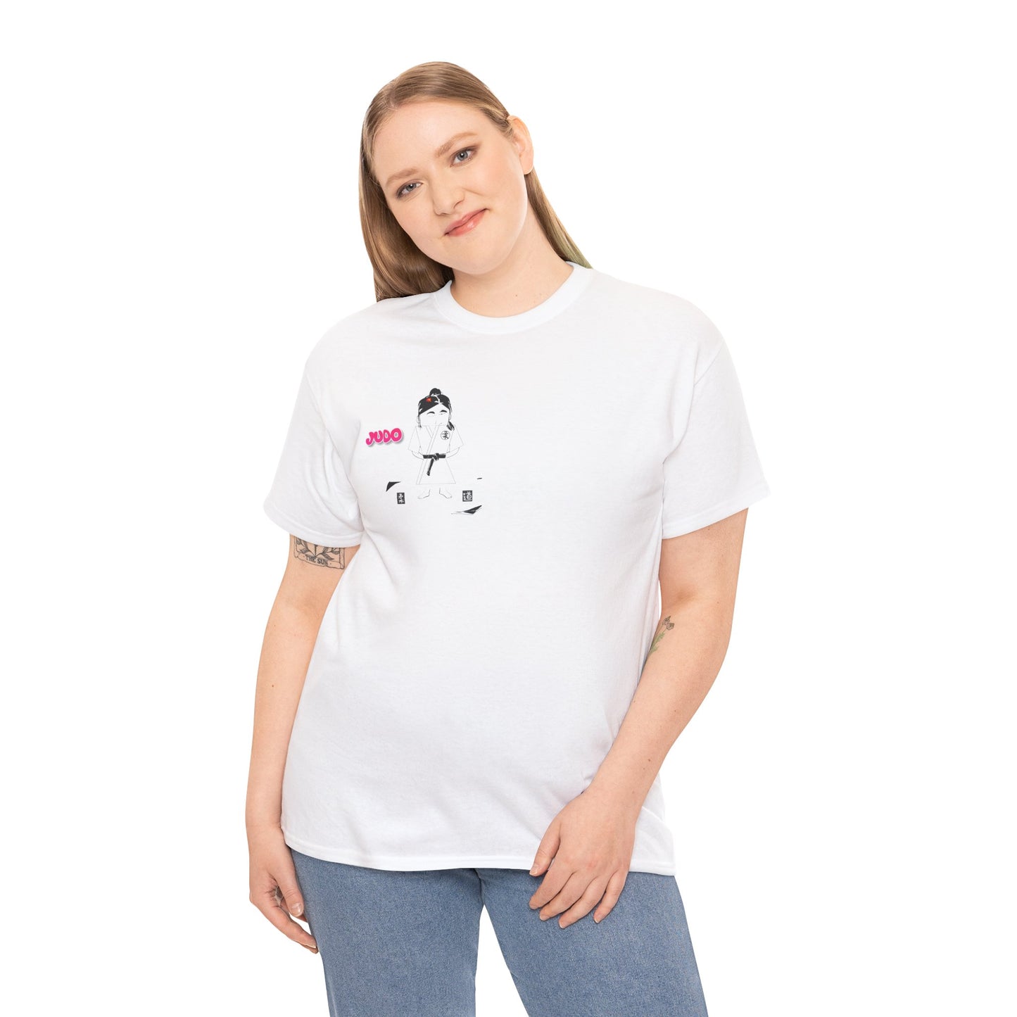 Judo Lady Tee – Comfortable Martial Arts Graphic T-Shirt | FunWearCode