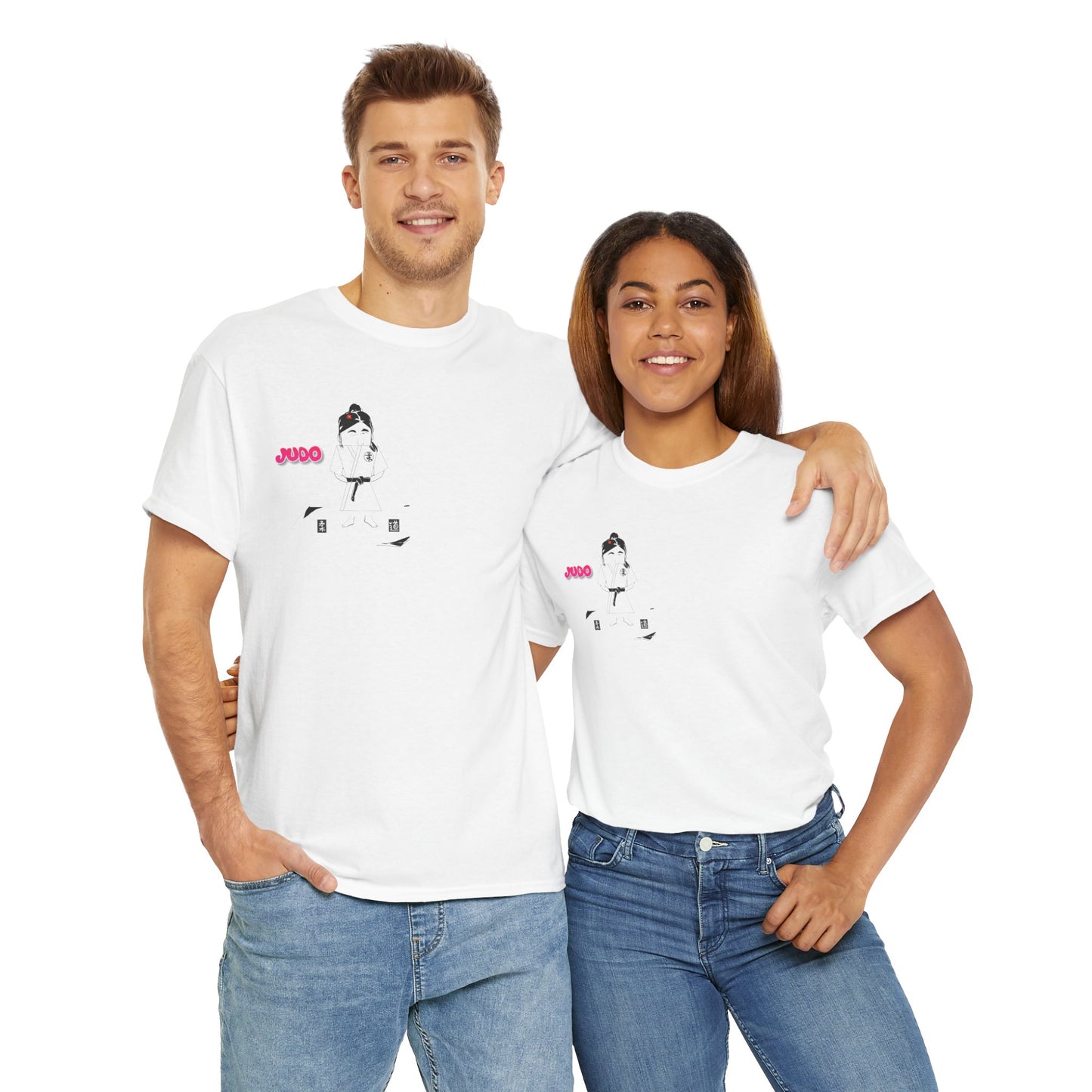 Judo Lady Tee – Comfortable Martial Arts Graphic T-Shirt | FunWearCode