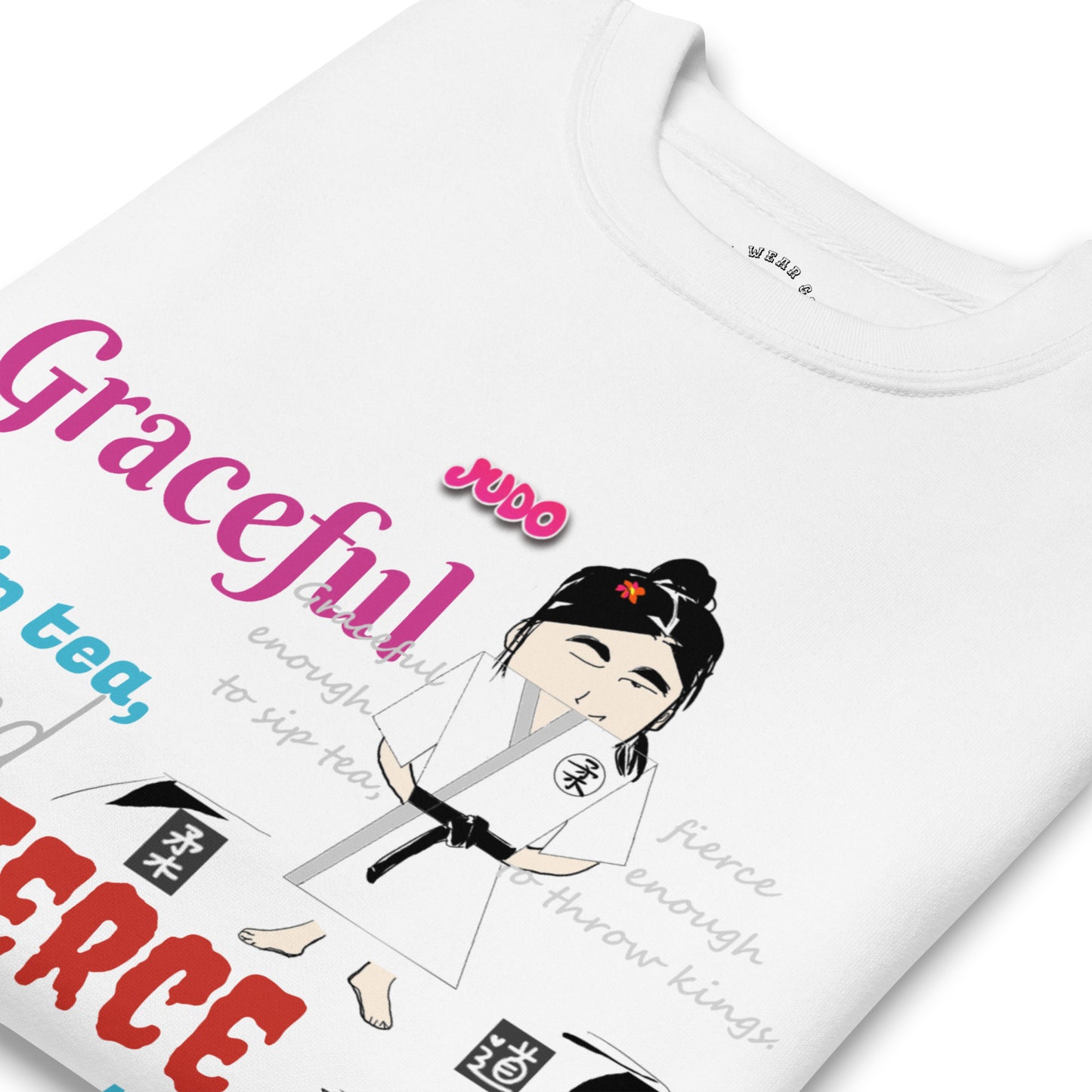 Judo Lady Long Sleeve Tee – Stylish Martial Arts Inspired Sweatshirt | FunWearCode