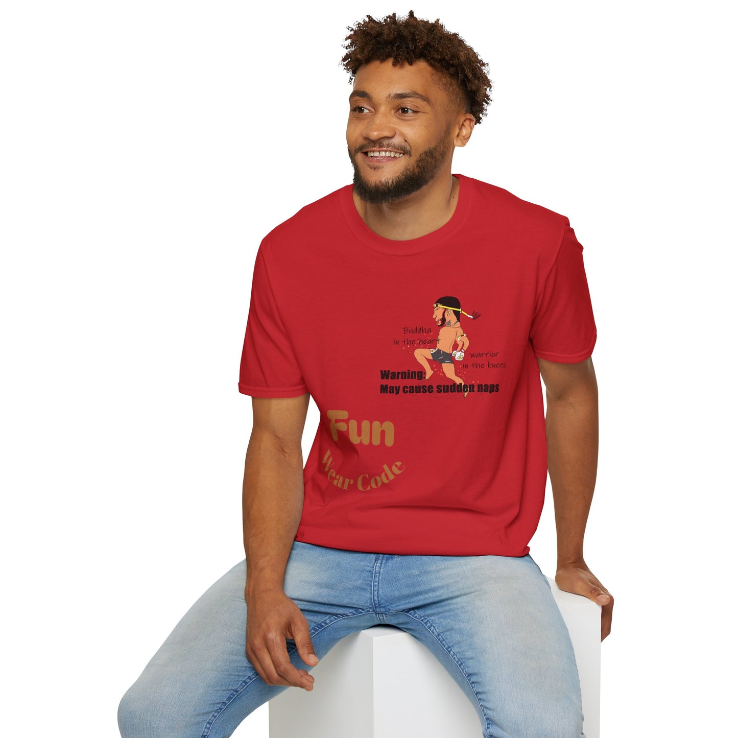 Fun Softstyle T-Shirt - Bold Playful Thai Icon Tee | FunWearCode