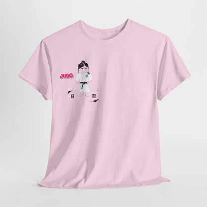 Judo Lady Tee – Comfortable Martial Arts Graphic T-Shirt | FunWearCode