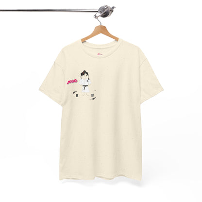 Judo Lady Tee – Comfortable Martial Arts Graphic T-Shirt | FunWearCode