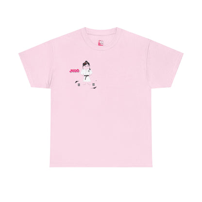 Judo Lady Tee – Comfortable Martial Arts Graphic T-Shirt | FunWearCode
