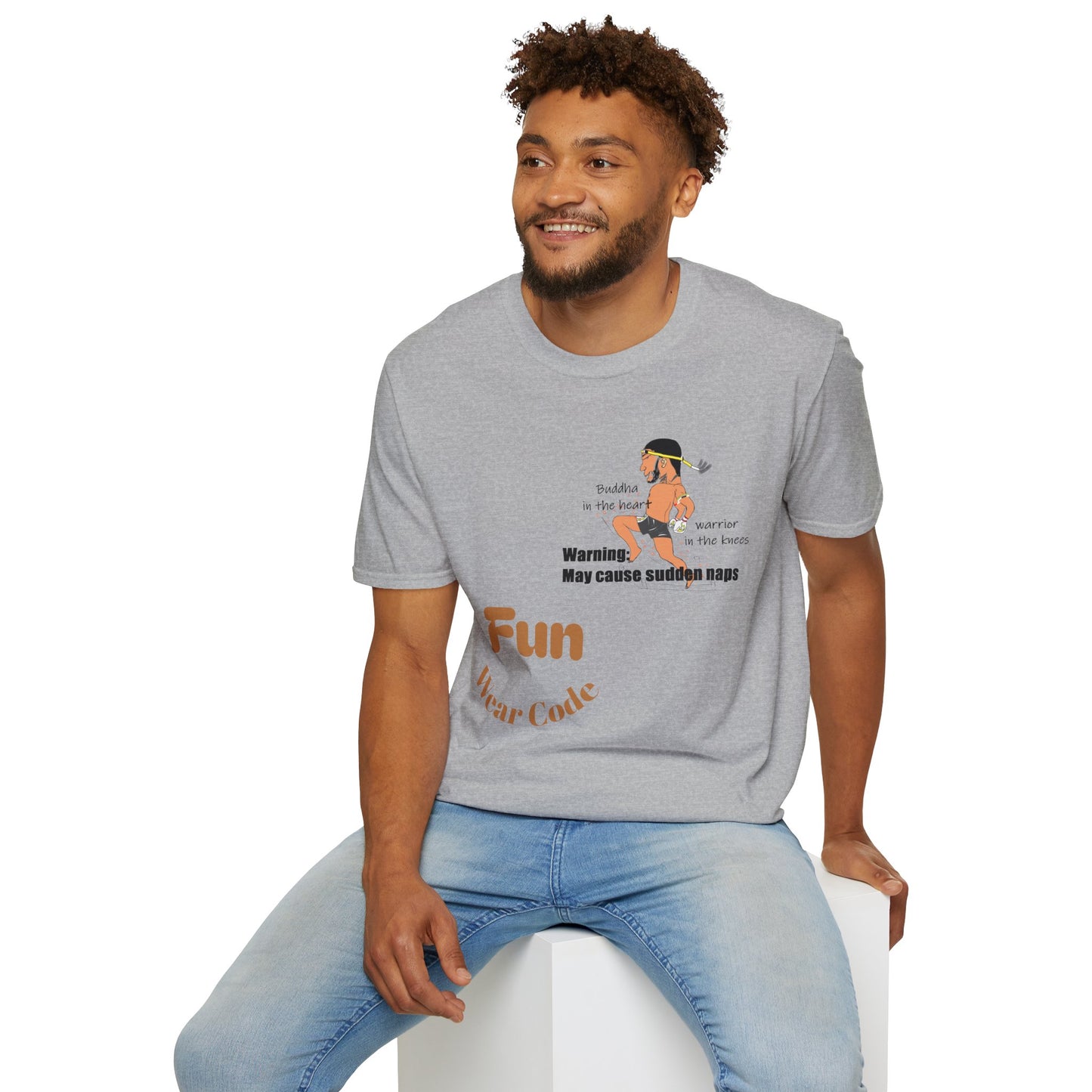 Fun Softstyle T-Shirt - Bold Playful Thai Icon Tee | FunWearCode
