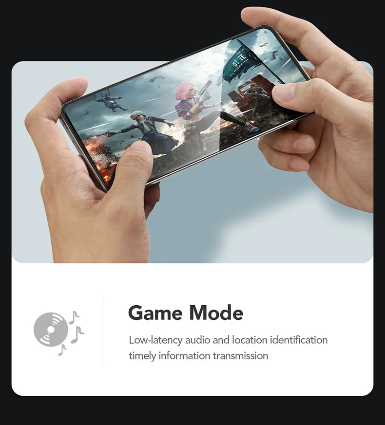 AI Translator Sports Wireless Earbuds - LCD Touch Screen Glowing Earhook | FunWearCode's Selection