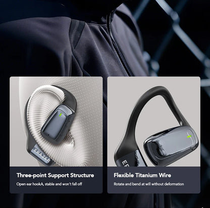 AI Translator Sport Wireless Earbuds - LCD Touch Screen Bluetooth Earphones with HD Mic | FunWearCode's Selection