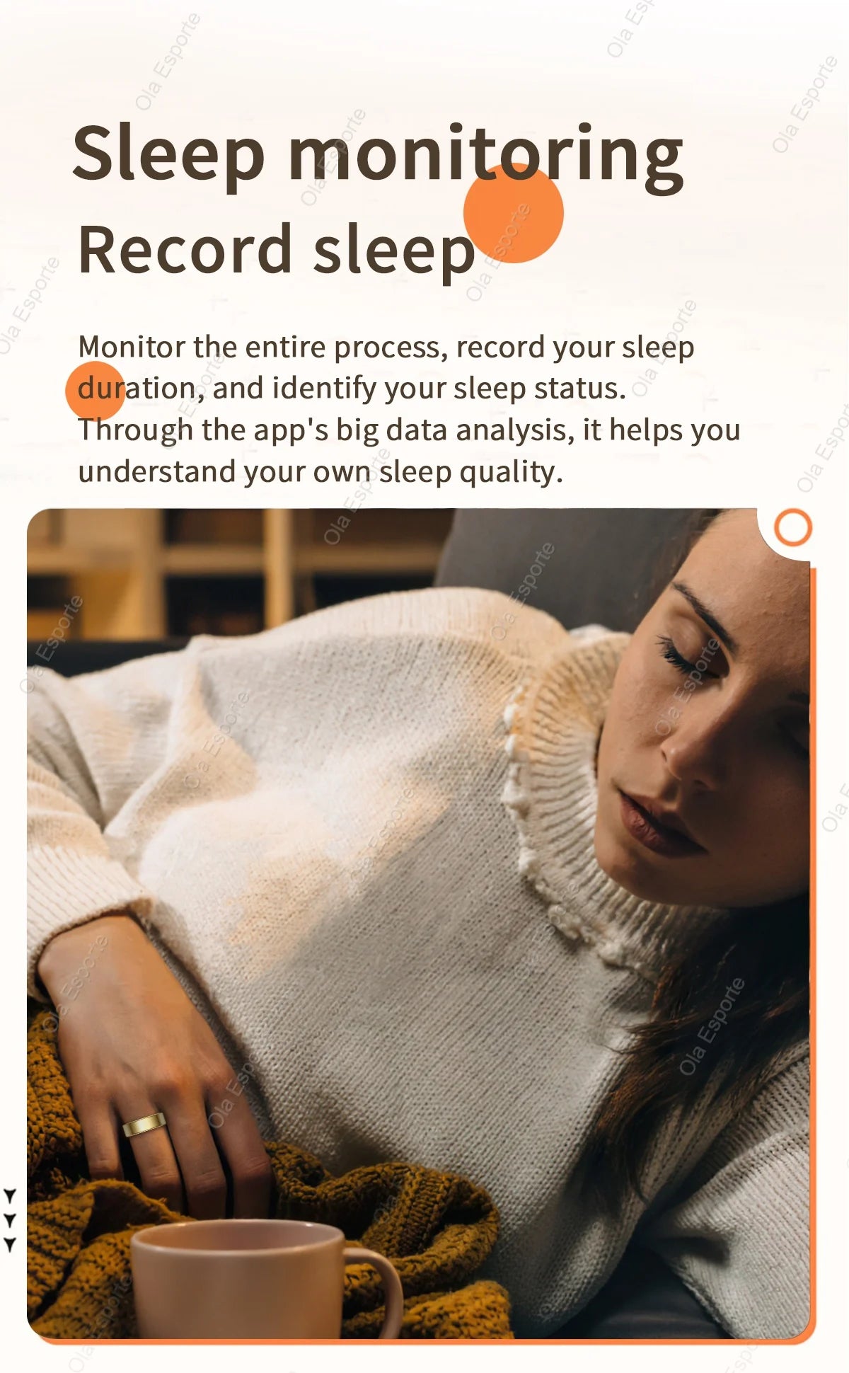 Unisex Waterproof Smart Ring - Monitoring Guard for Heart Rate Blood Pressure Sleep & Activity Tracking | FunWearCode's Selection