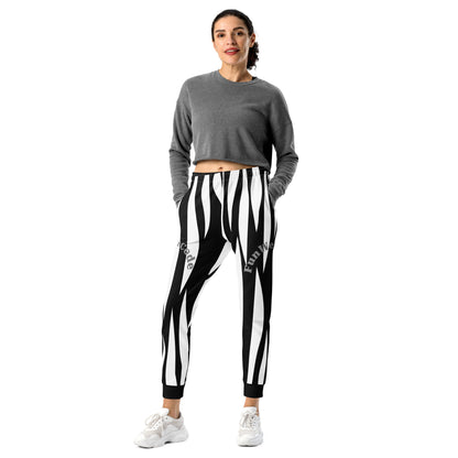 Women's Slim Fit Joggers | Sports Streetwear Zebra Sweatpants | FunWearCode
