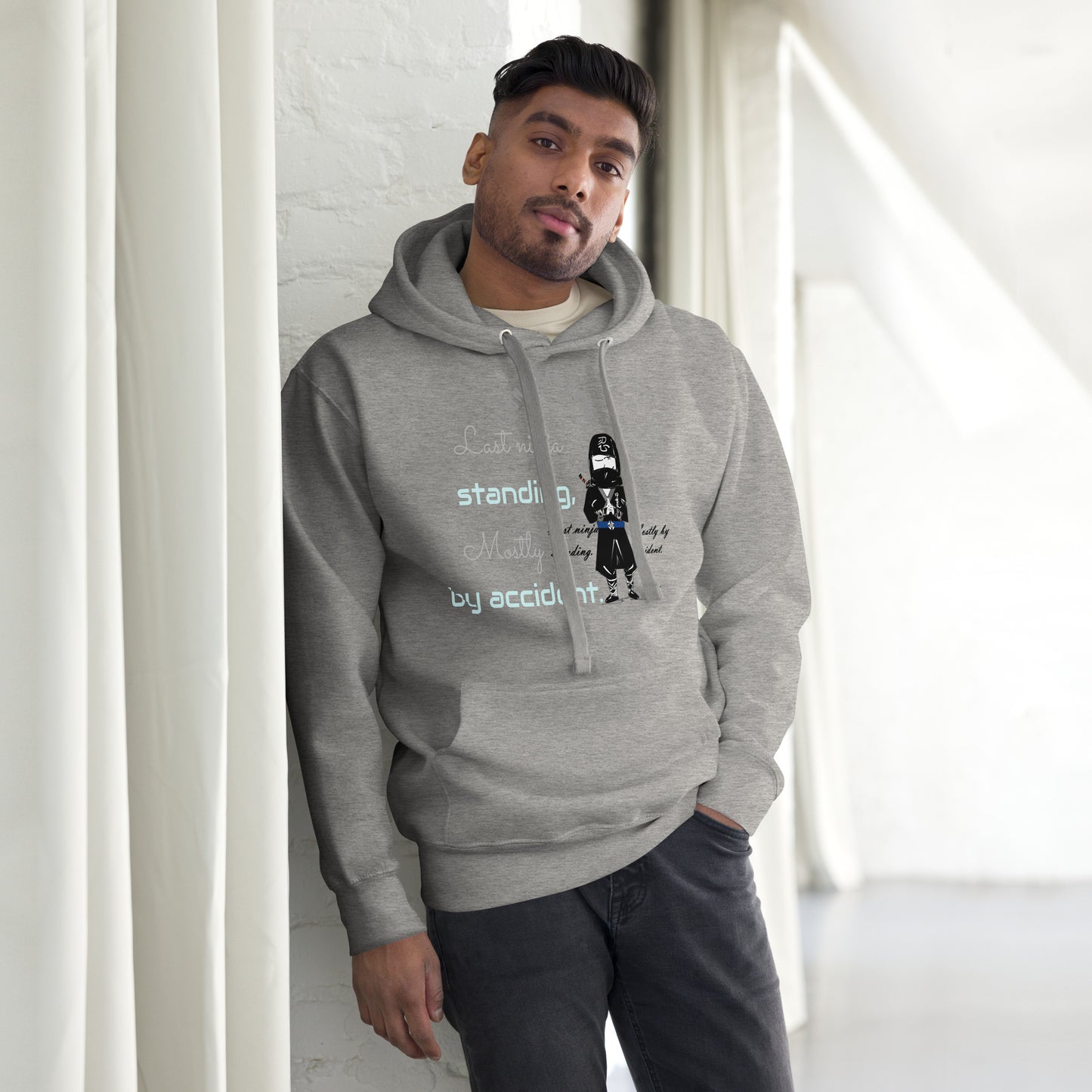 Premium Pullover Hoodie – Unique Whimsical Ninja Graphic Design | FunWearCode