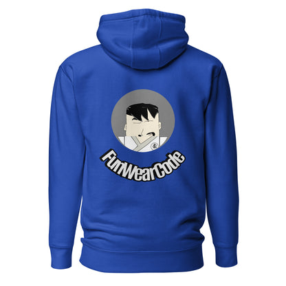 Judo Cartoon Graphic Hoodie – Fun Martial Arts | FunWearCode