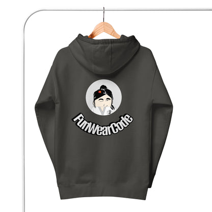 Judo Lady Graphic Cartoon Hoodie – Fun Martial Arts Sweatshirt | FunWearCode