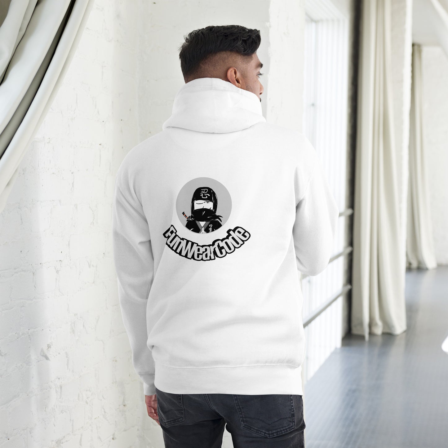 Premium Pullover Hoodie – Unique Whimsical Ninja Graphic Design | FunWearCode