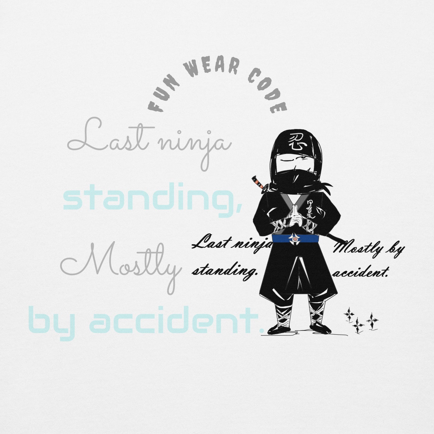 Premium Pullover Hoodie – Unique Whimsical Ninja Graphic Design | FunWearCode