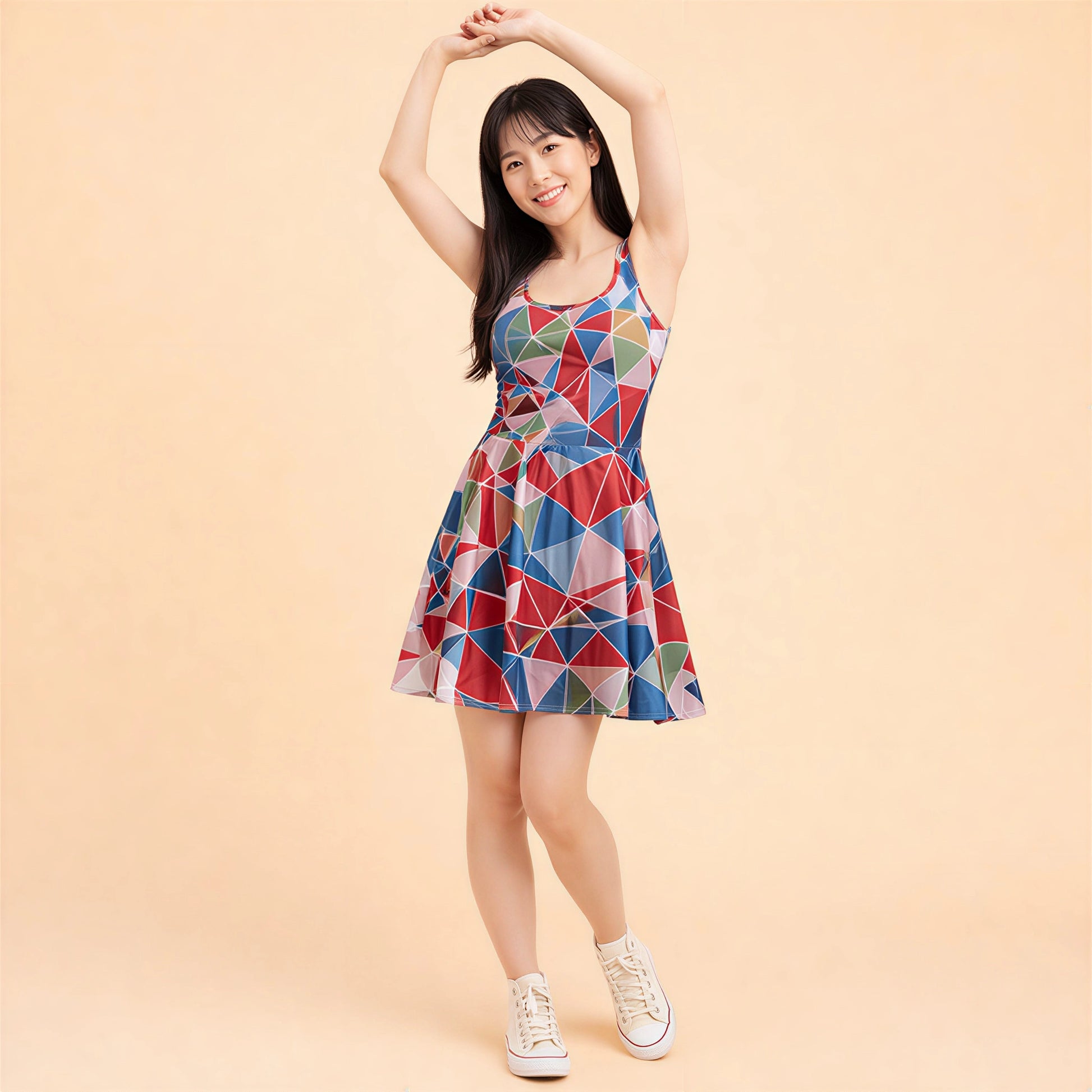 cherry blossom skater dress Cherry Blossom Dreams Black Skater Dress Holley Tea Time