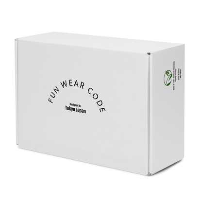 White box with 'FUN WEAR CODE' branding on a white background