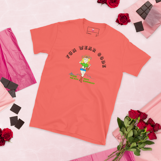 Cowgirl graphic tee - Classic American Style T-shirt for Fun-Loving Souls | Funwearcode