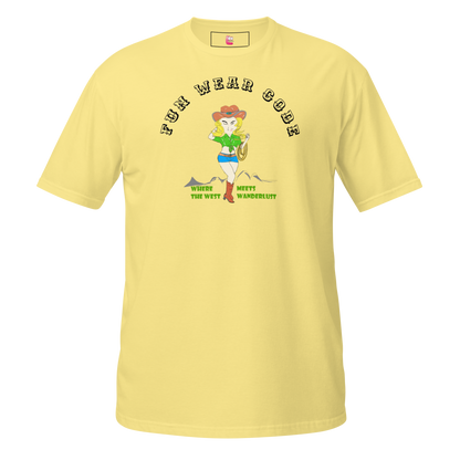 Cowgirl graphic tee - Classic American Style T-shirt for Fun-Loving Souls | Funwearcode