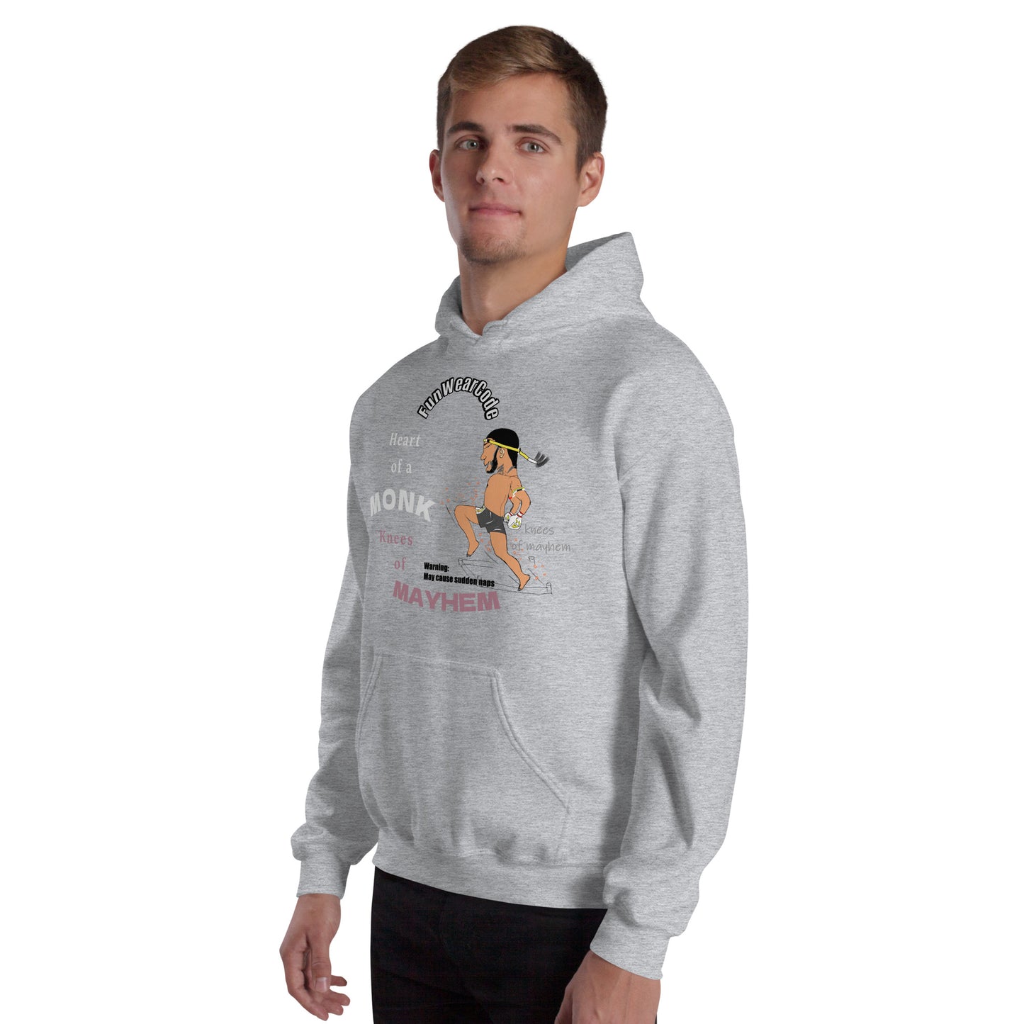Premium Pullover Hoodie - Bold Playful Thai Iconic Design | FunWearCode
