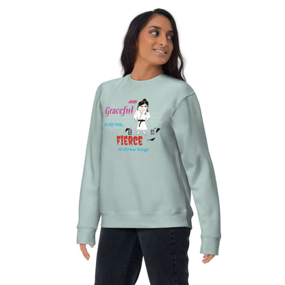 Judo Lady Long Sleeve Tee – Stylish Martial Arts Inspired Sweatshirt | FunWearCode