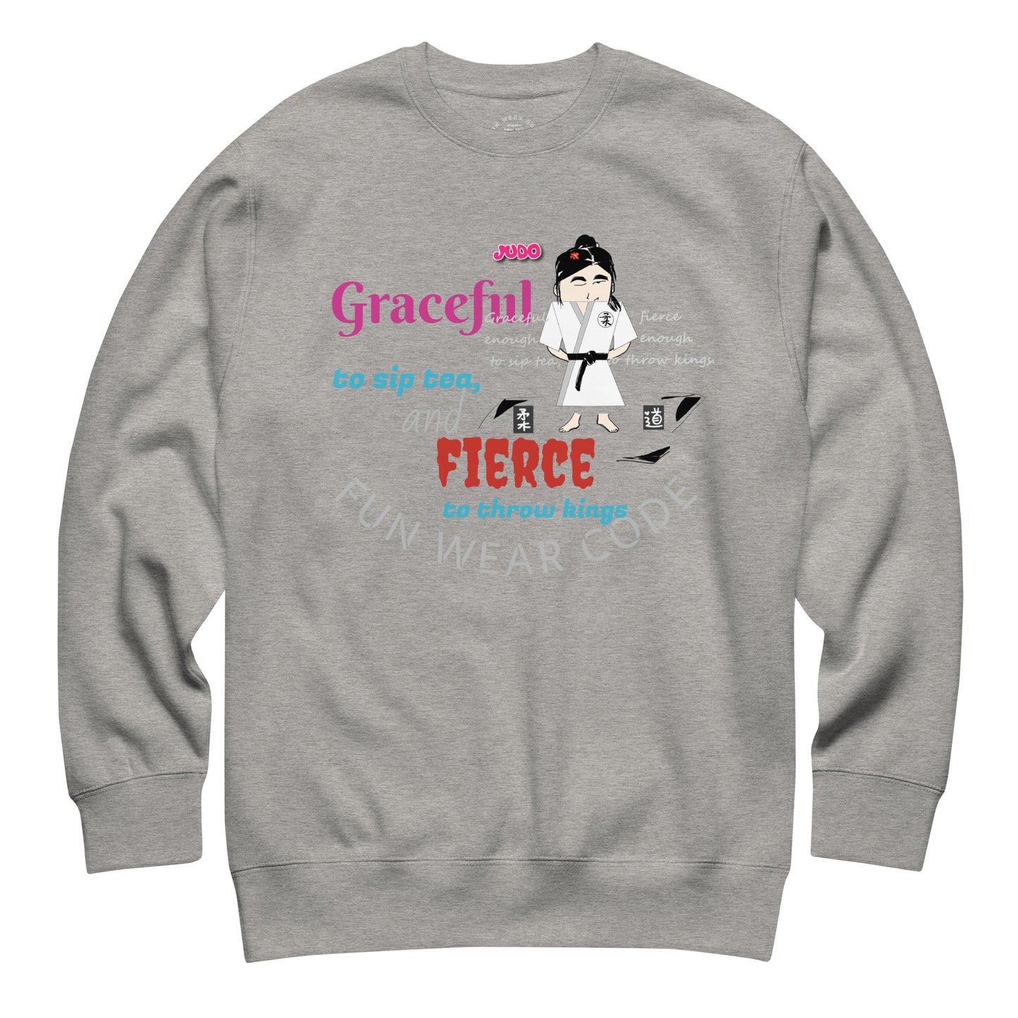 Karate Lady Long Sleeve Tee – Stylish Martial Arts Inspired Shirt | FunWearCode