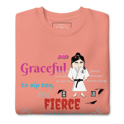 Judo Lady Long Sleeve Tee – Stylish Martial Arts Inspired Sweatshirt | FunWearCode