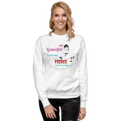 Karate Lady Long Sleeve Tee – Stylish Martial Arts Inspired Shirt | FunWearCode