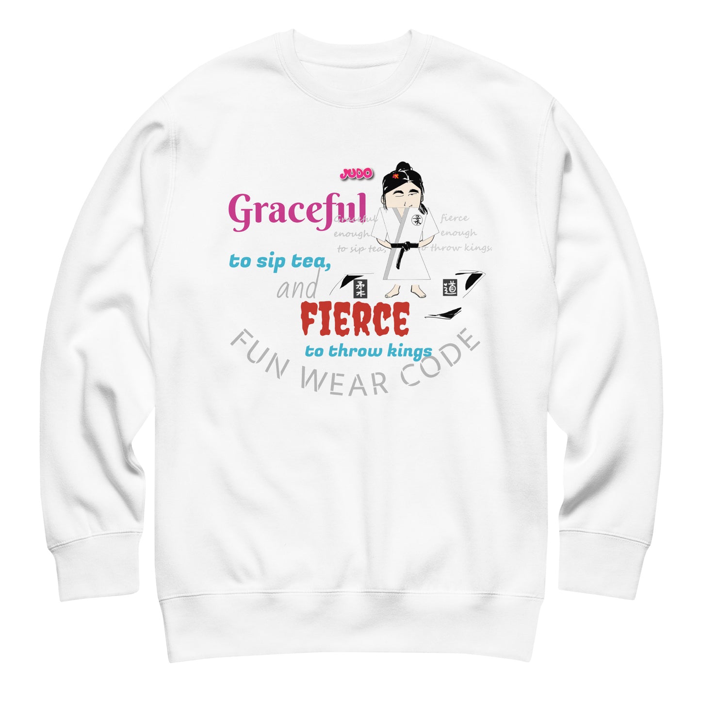 Karate Lady Long Sleeve Tee – Stylish Martial Arts Inspired Shirt | FunWearCode