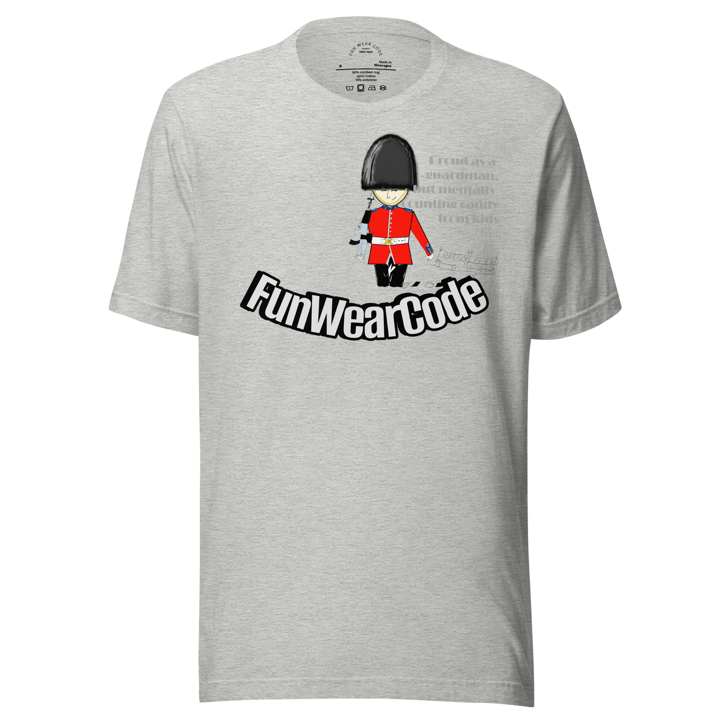 Unisex Guardsman T-shirt - Classic English Style Tee for Fun-Loving Souls | FunWearCode