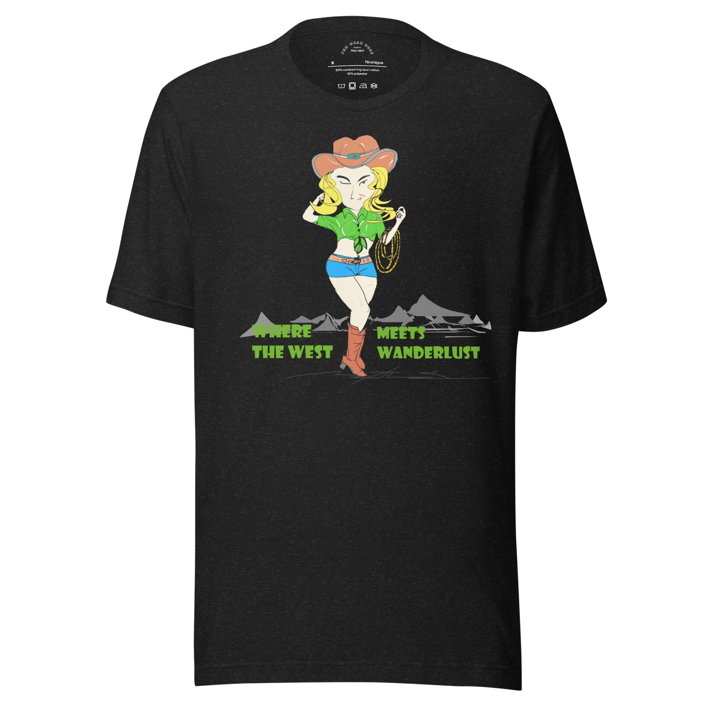 Cowgirl Graphic T-shirt - Classic American Style Tee for Fun-Loving Souls | FunWearCode