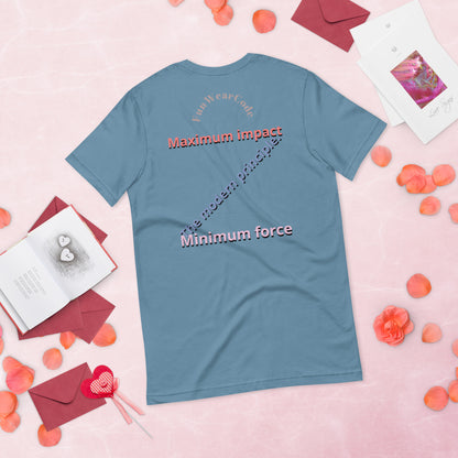 Lady Judo Theme T-Shirt – Comfortable Martial Arts Graphic Tee | FunWearCode