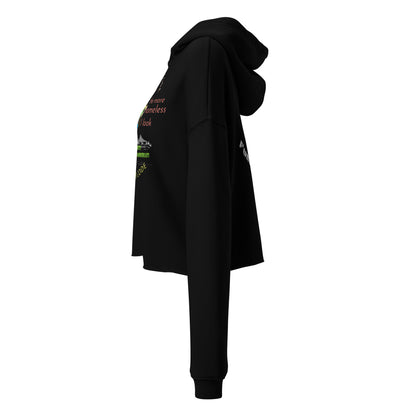 Trendy Cowgirl Crop Hoodie - Classic American Style for Fun-Loving Souls | FunWearCode