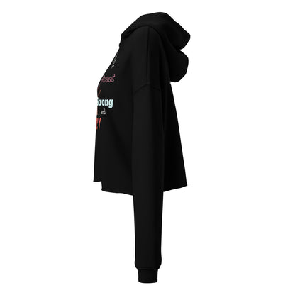 Trendy & Cozy Woman Crop Hoodie – Playful & Bold Thai Iconic Design | FunWearCode